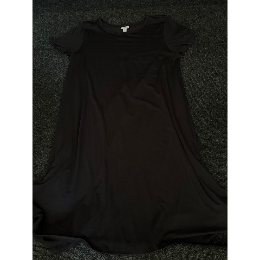 LuLaRoe Black A-Line Swing Dress